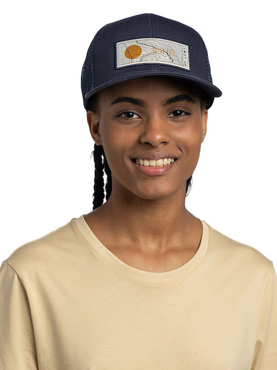 Buff Explore Trucker Cap Lewen Navy