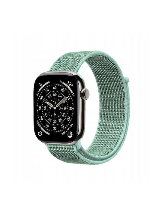 Crong Nylon Fabric Strap Atlantic Green Apple Watch 38/40/41/42mm