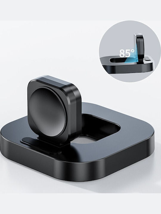 Încărcător Wireless Smart Iwatch Flippy Compatibil Apple Iwatch 1/9 Încărcător Magnetic Interfață Type-c 3w 7.5 X 7.5 X 1.2 Cm Pliabil Negru