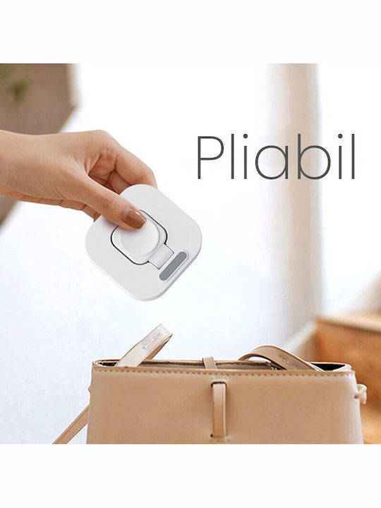 Încărcător Wireless Smart Iwatch Flippy Compatibil Apple Iwatch 1/9 Încărcător Magnetic Interfață Type-c 3w 7.5 X 7.5 X 1.2 Cm Pliabil Alb