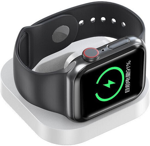 Încărcător Wireless Smart Iwatch Flippy Compatibil Apple Iwatch 1/9 Încărcător Magnetic Interfață Type-c 3w 7.5 X 7.5 X 1.2 Cm Pliabil Alb