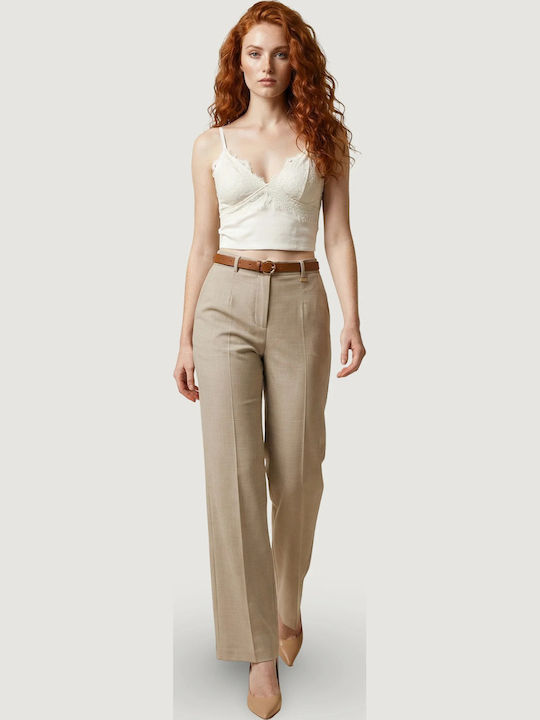 Pantaloni Dama Chino Bej