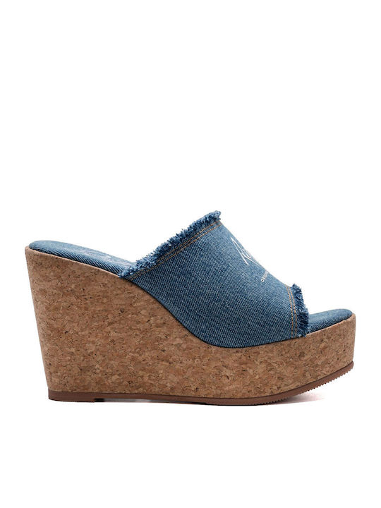 Summer Women's Platforms Blue