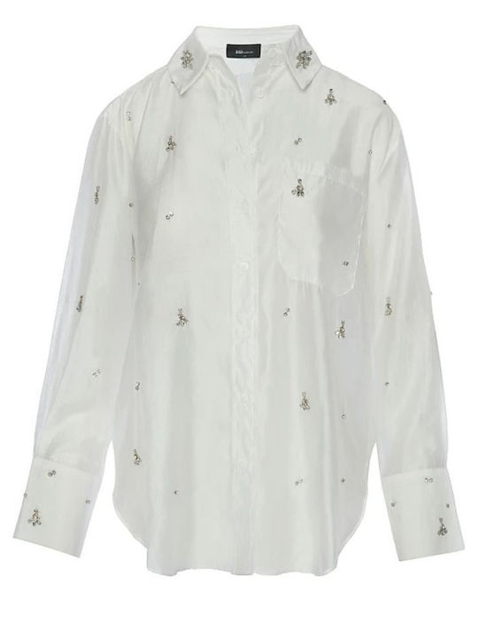 Long Sleeve Women's Shirt White