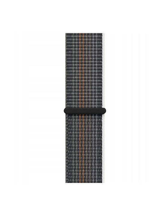 Crong Nylon Λουράκι Υφασμάτινο Midnight Run (Apple Watch 44/45/46mm/Ultra 49mm)