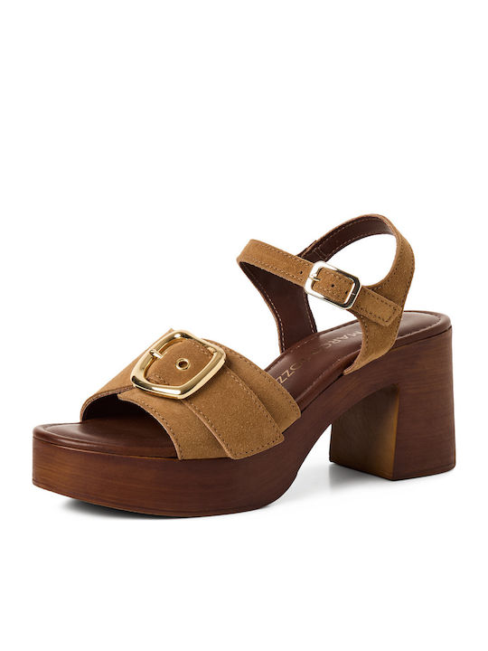 Gelbe Damen Sandalen