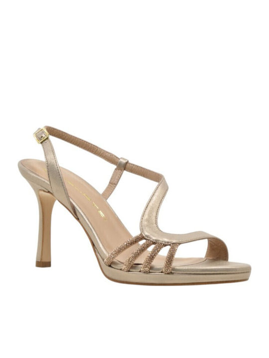 Leather Beige Sandals