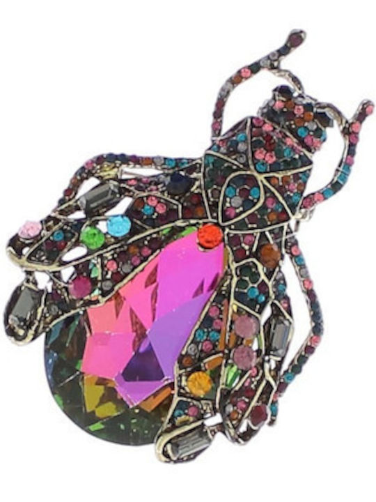 ButicCochet Mehrfarbige Brosche