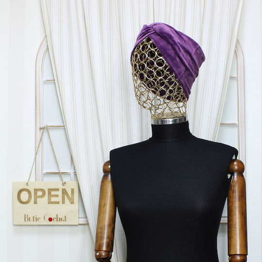 Women's Synthetic Material Headband Buticcochet One Size Purple Bnt415