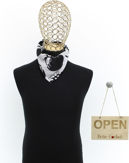 Cotton Bandana Size 55x55 Cm Buticcochet White Es2673