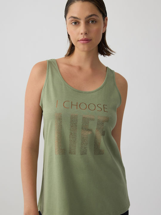 Minerva Summer Women's Pyjama Set Khaki
