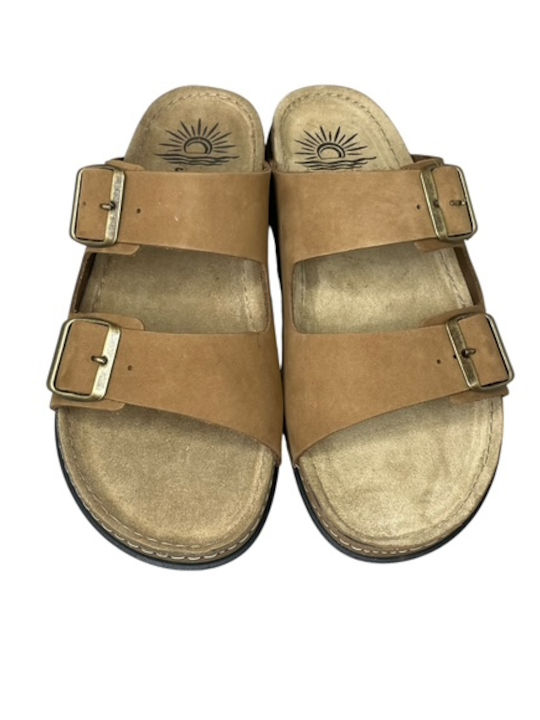 Leather Men's Sandals Military