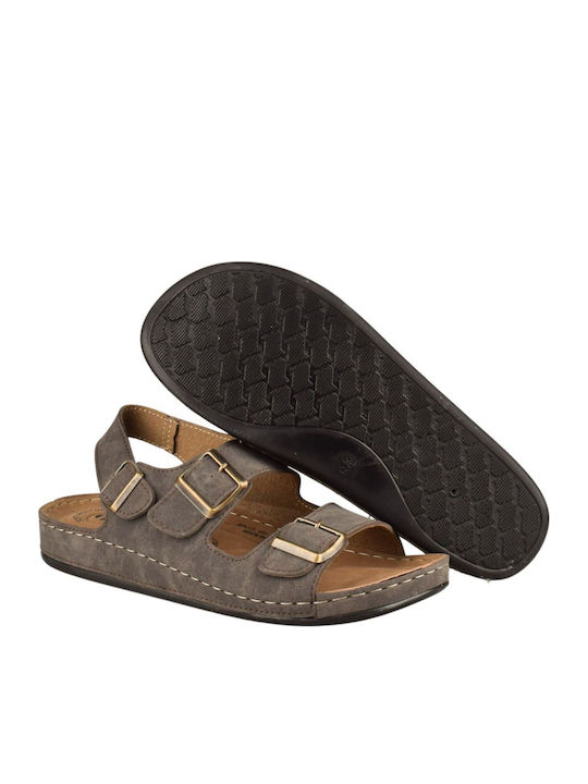 Men's Sandals In Brown Colour