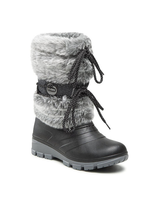 Puff Women's Snow Boots Gray