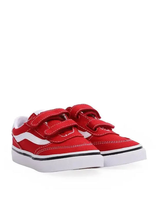 Vans Brooklyn Ls V Rote Kinder Sneaker