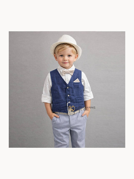 Ținută Botez Băiat Guy Laroche 6 piese Gu-699