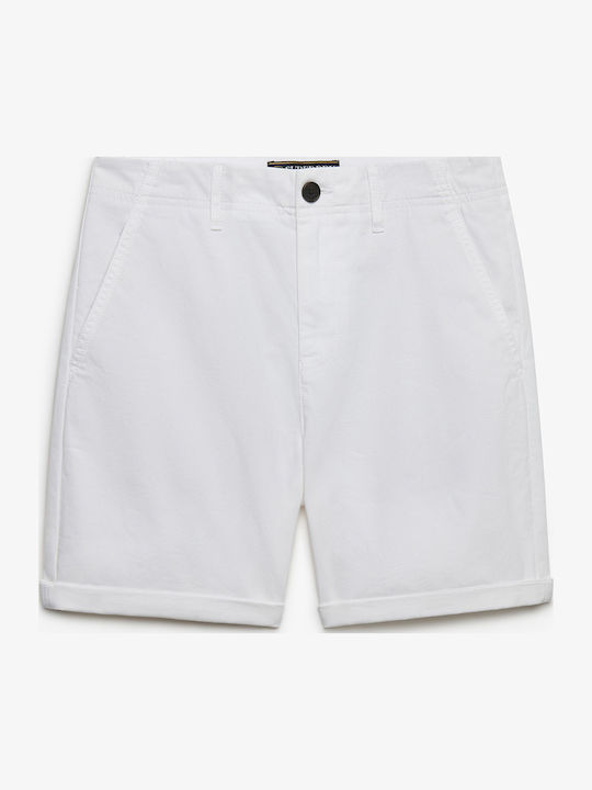Chino Damen-Shorts Weiß
