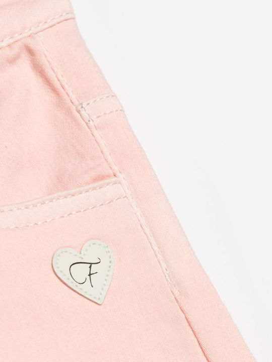 Kids Denim Pink Shorts/Bermuda