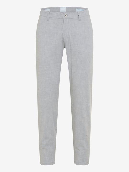 Chino Trousers Elastic in Slim Fit Gray