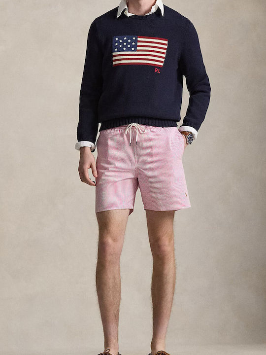 Costum de Baie Bărbați Pantaloni Scurți Roz