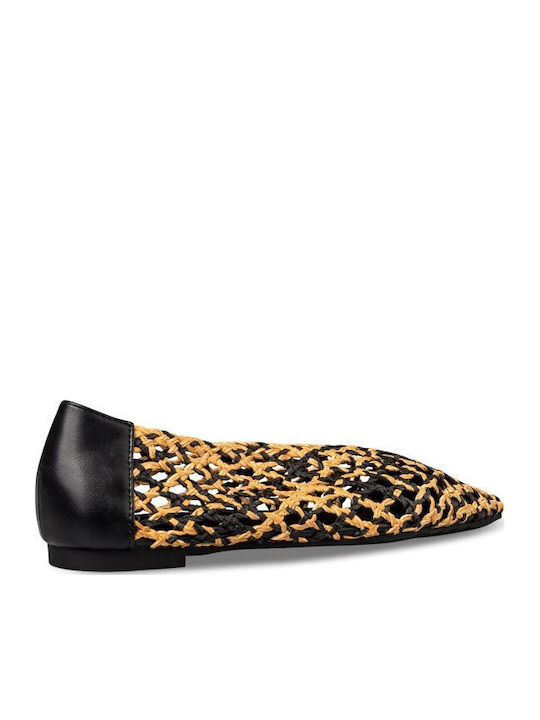 Damen Ballerinas Schwarz