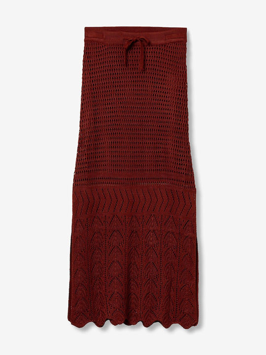Maxi Skirt Orange
