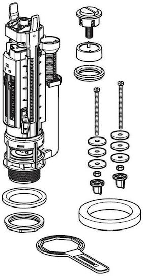Dual Mechanism Geberit 282.350.21.2
