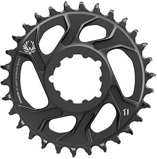 Sram Eagle X-sync2 Chainring 34t Direct Mount 3mm Offset Boost Aluminum 12 Speed Black