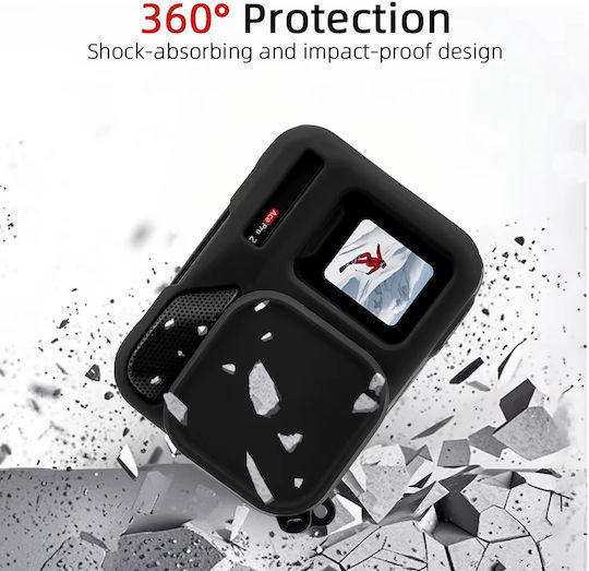 Θήκη Σιλικόνης Πλήρους Κάλυψης Insta360 Ace Pro 2 Ac2012 Μαύρη