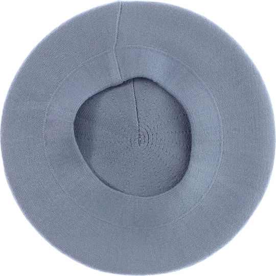 Women's Beret Buticcochet Made Acrylic Viscose Solid Color One Size Blue Bsc759