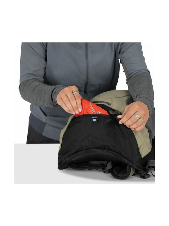Osprey Hikelite Ορειβατικό Σακίδιο 18lt Αδιάβροχο Γκρι Daypack
