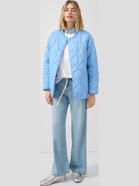 Damen Jacken für Winter Hellblaue