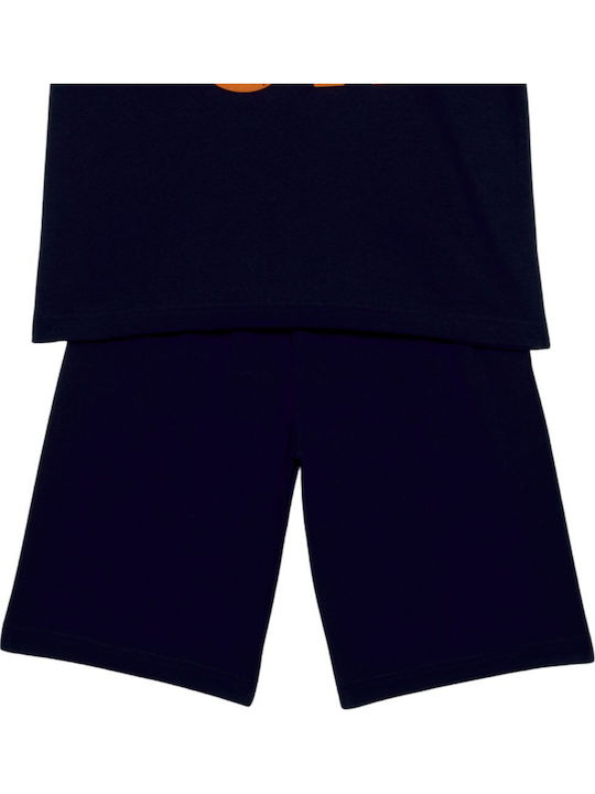 Pretty Baby Παιδική Πιτζάμα Καλοκαιρινή Navy Μπλε
