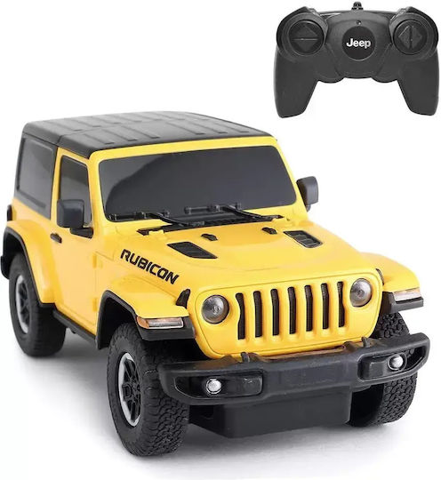Rastar Wrangler Rubicon RC Car 2WD Yellow