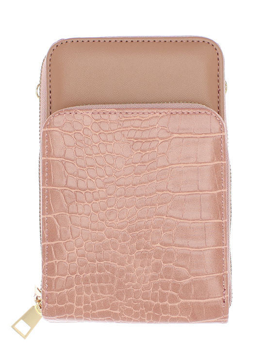 Große Damenbrieftasche Rosa