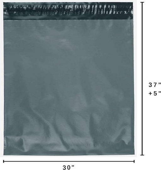 Femmit Σακούλες Courier 30x37+5cm Διάφανη Θήκη Εγγράφων & Ισχυρό Αυτοκόλλητο Κλείσιμο 100τμχ Αδιάβροχες Ανθεκτικές E-shop Ρούχα Παπούτσια Βιβλία & Αποστολές Ecommerce