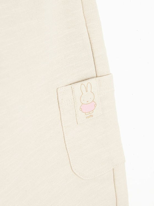 Kids Tracksuit Beige Pants