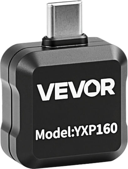 Vevor KDSRCXY1601287R81001V9 Θερμοκάμερα με Οθόνη 1.42" για Θερμοκρασίες από 20°C έως 550°C για Κινητό Android