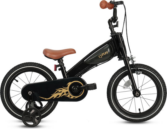 Q Play Kinder Balancefahrrad Schwarz