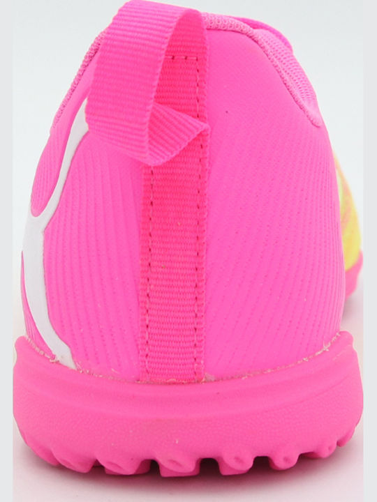 Play TT Kids Soccer Cleats with Turf Fuchsia