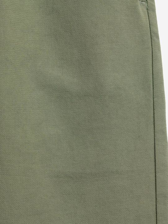 Kids Short-Sleeved Linen Ecru Shirt