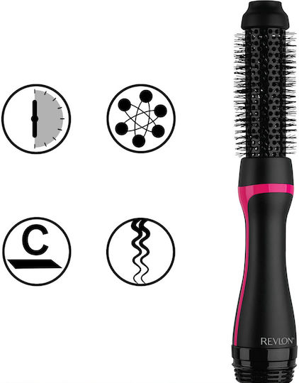 Revlon One-Step Booster Ceramic Electric Brush with Air for Straightening 1100W