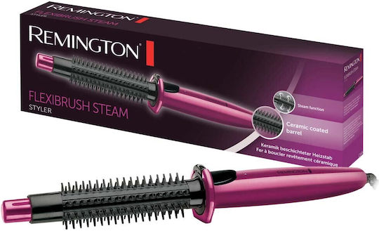 Remington Flexibrush Steam Styler Κεραμική Ηλεκτρική Βούρτσα με Αέρα για Μπούκλες