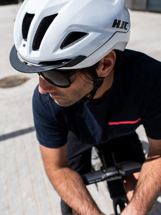 HJC Fahrradhelm Weiß