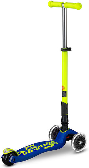 Micro Kids Scooter Foldable Deluxe 3-Wheel Yellow