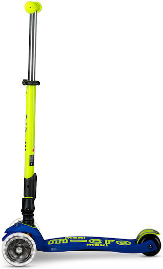 Micro Kids Scooter Foldable Deluxe 3-Wheel Yellow