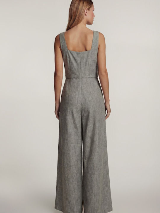Damen Jumpsuit Grau 57-25-003A-2
