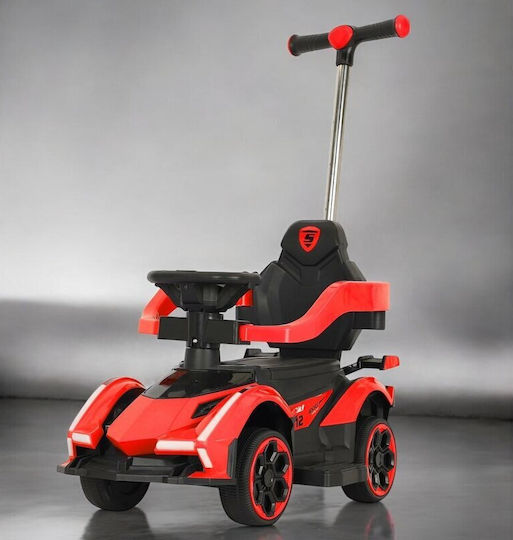 BabyMix Speed Αυτοκινητάκι Ride On με Χειρολαβή για 36+ μηνών Κόκκινο