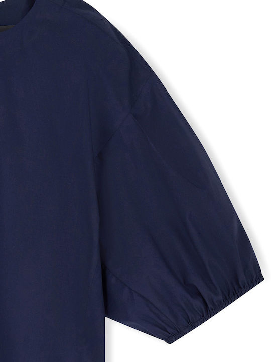Emporio Armani Blusen für Damen Mineralblau