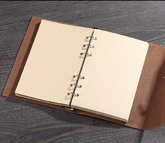 Notizbuch A6 Braun